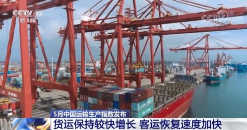 5月中國(guó)運(yùn)輸生產(chǎn)指數(shù)發(fā)布 貨運(yùn)保持較快增長(zhǎng)，客運(yùn)恢復(fù)提速，道路貨運(yùn)彰顯韌性